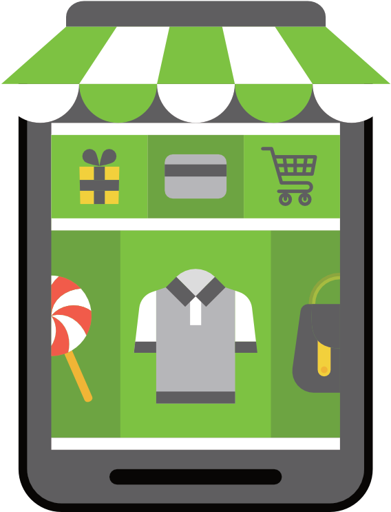 Online Shopping App Icon PNG