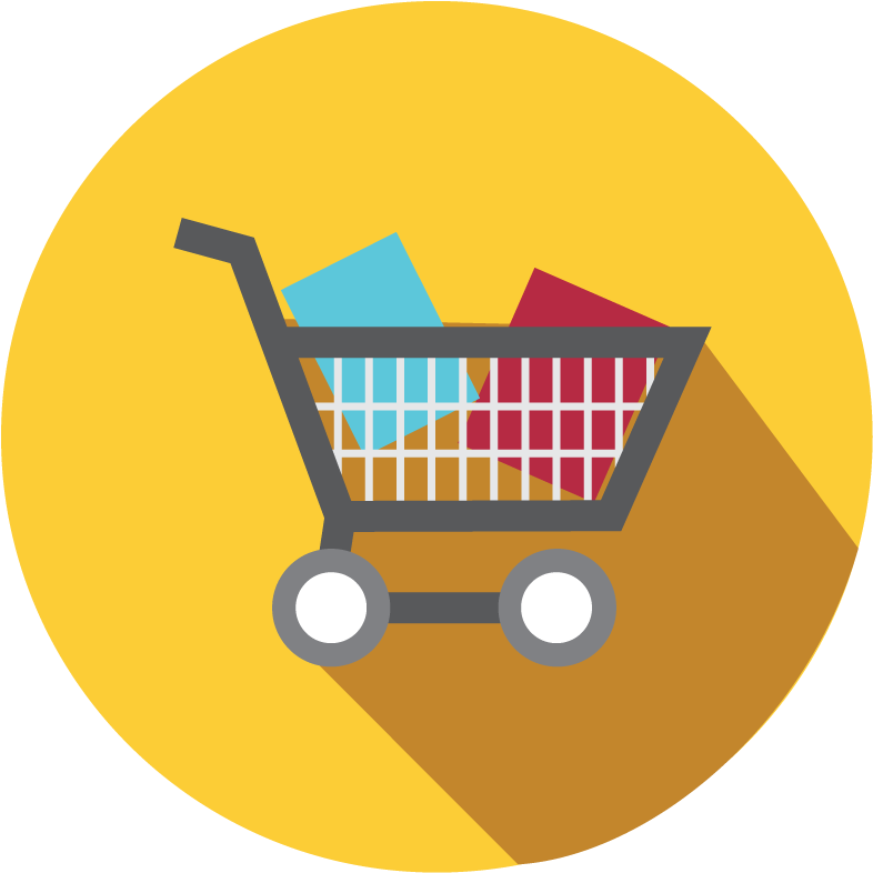 Online Shopping Cart Icon PNG