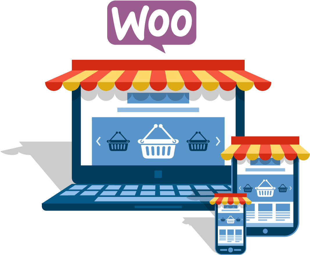 Online Shopping Platforms Woo Commerce PNG