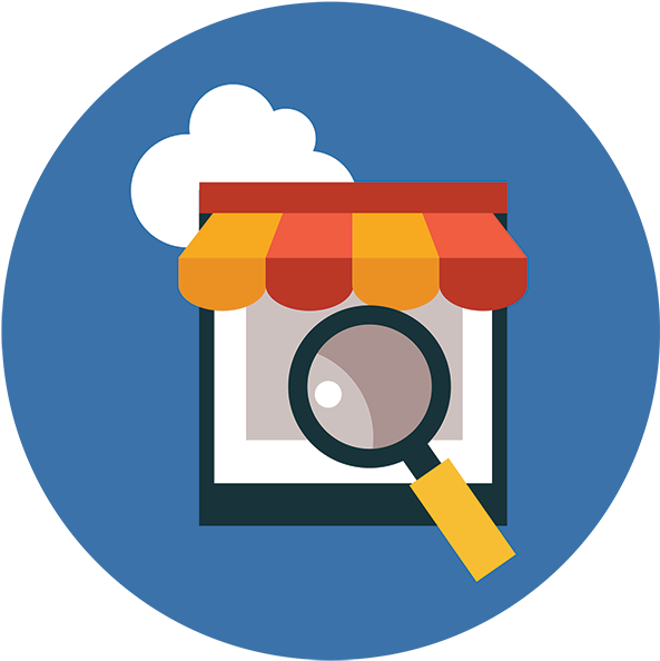 Online Store Search Icon PNG