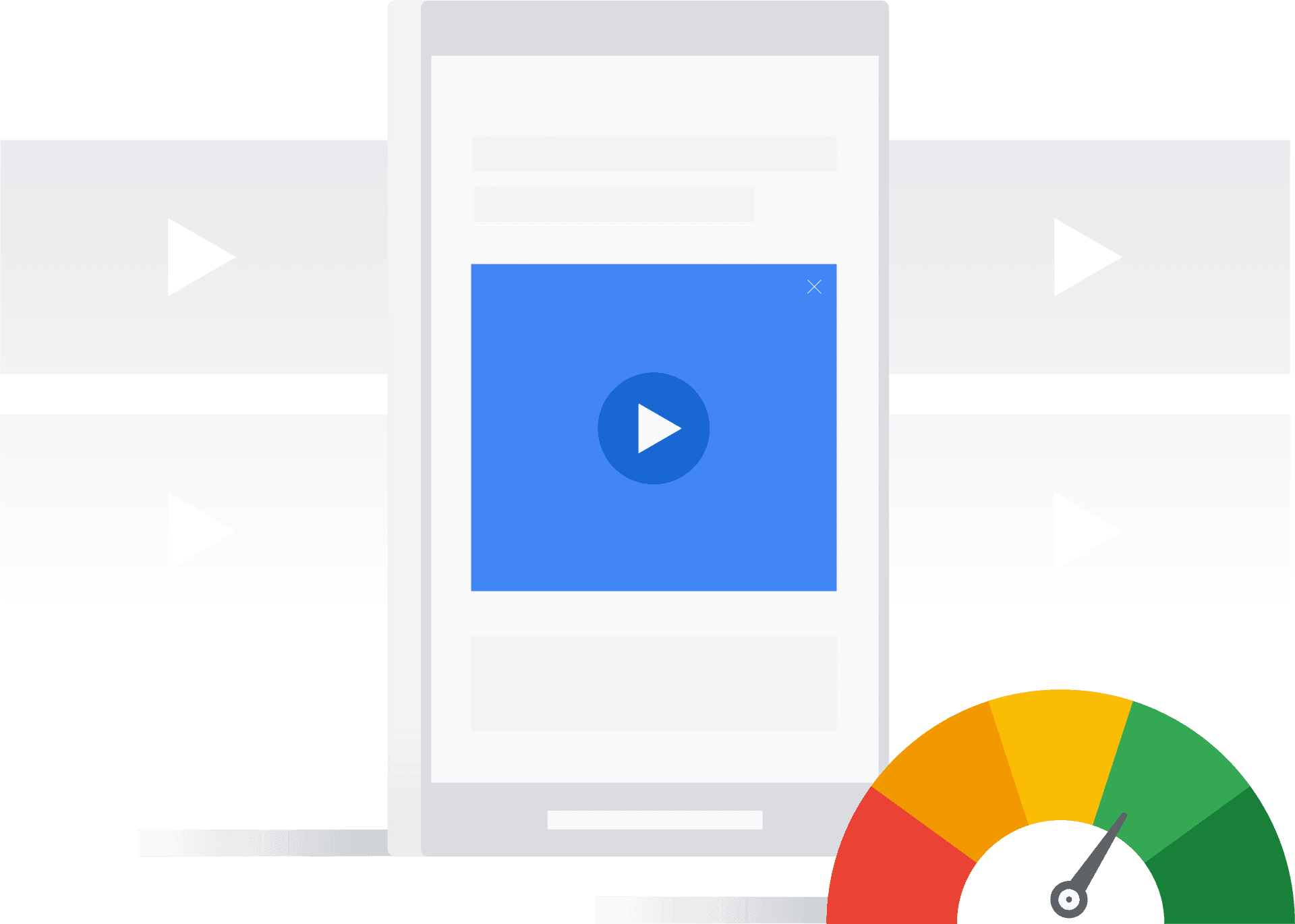 Online Video Ad Concept PNG