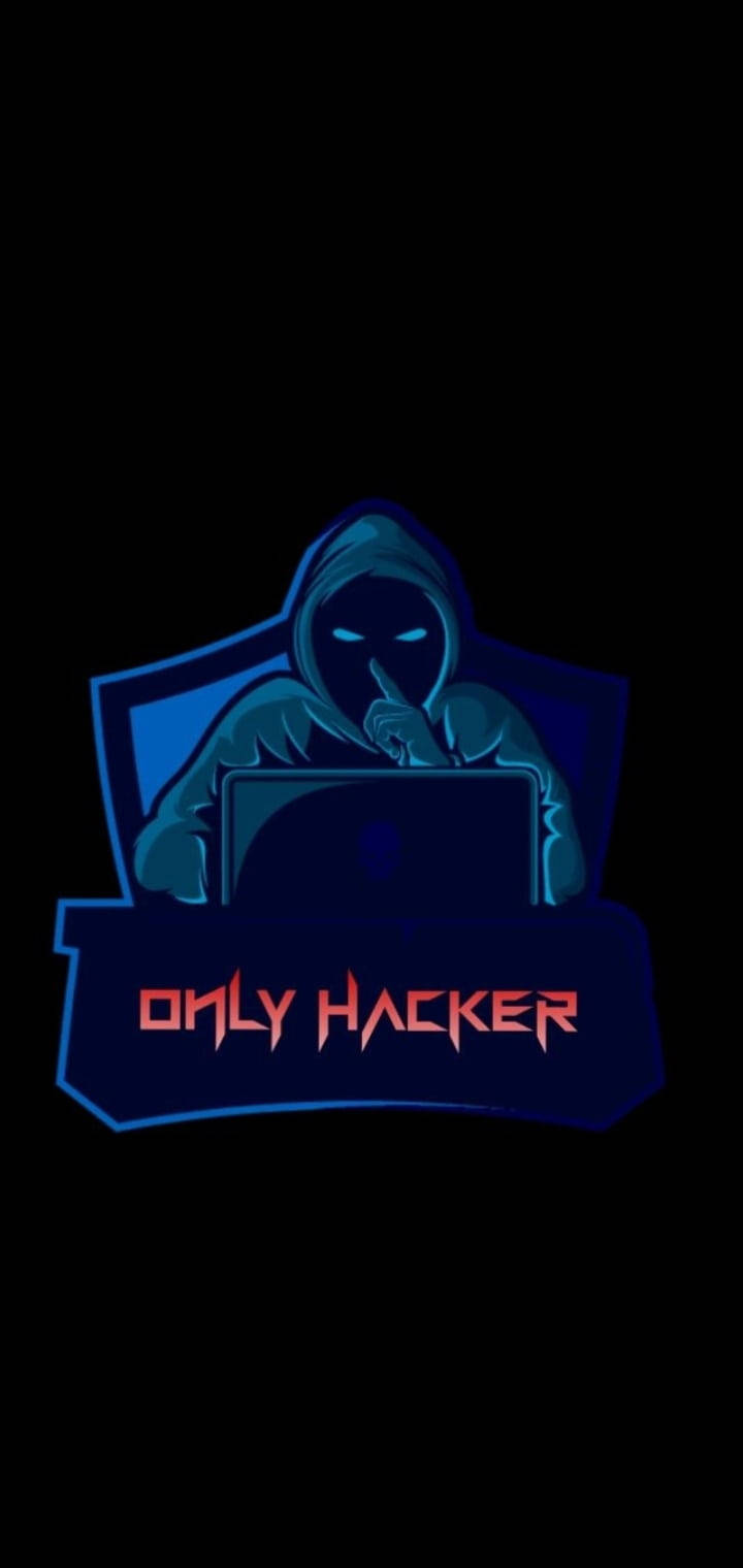 Only Hacker Hush Sign Hacking Android Wallpaper