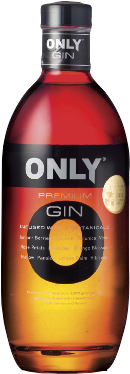 Only Premium Gin Bottle PNG