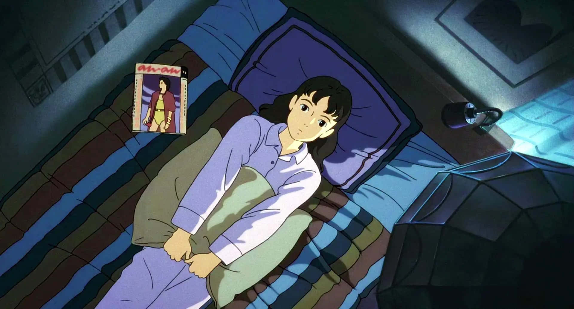 A serene moment from Studio Ghibli's Only Yesterday Wallpaper
