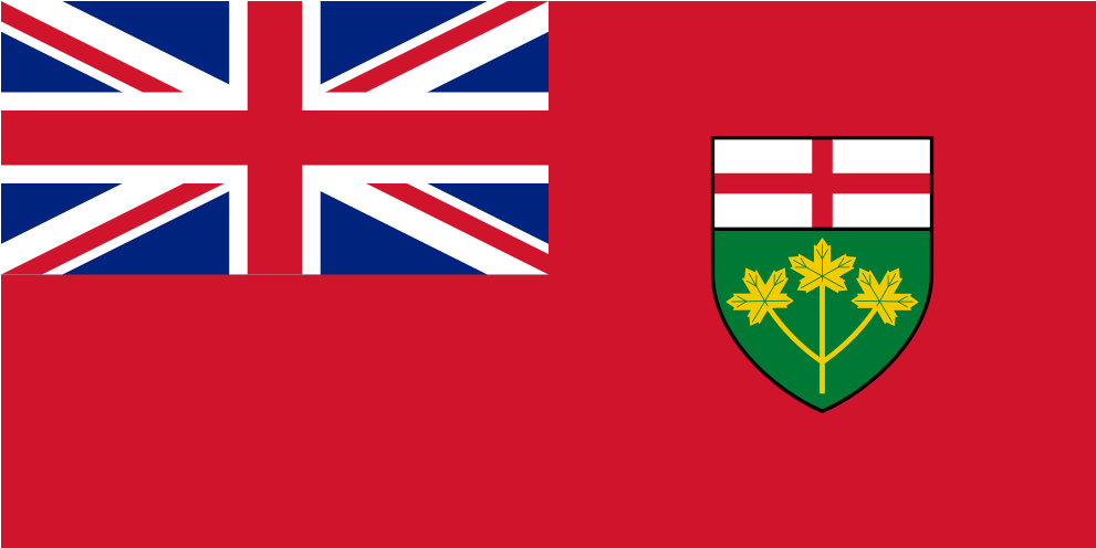 Ontario Flag Canada PNG