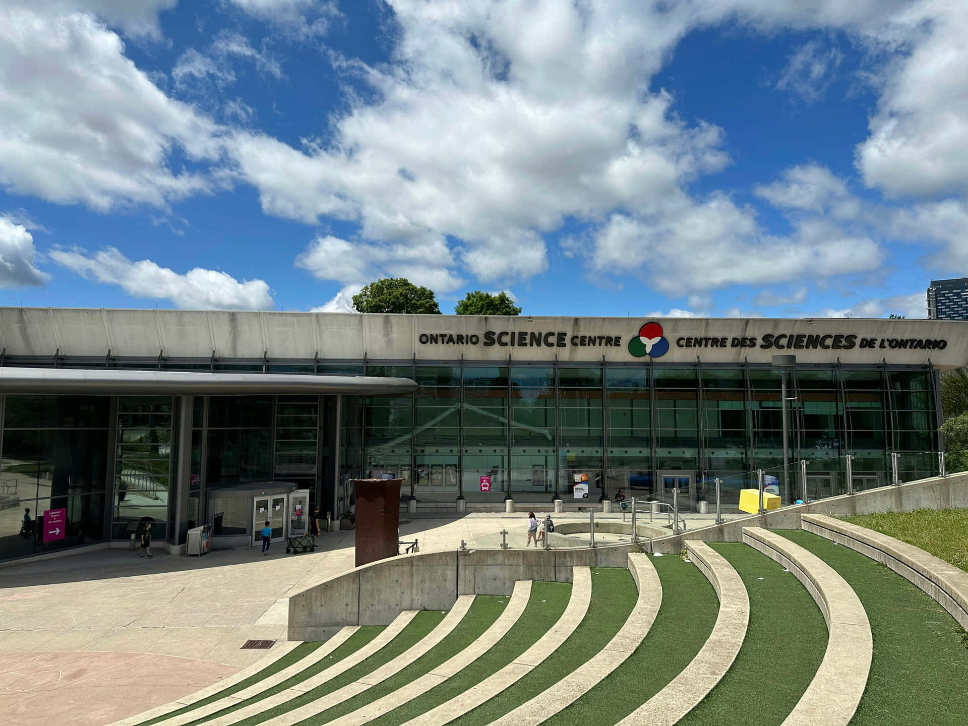 Ontario Science Centre Exterior Wallpaper