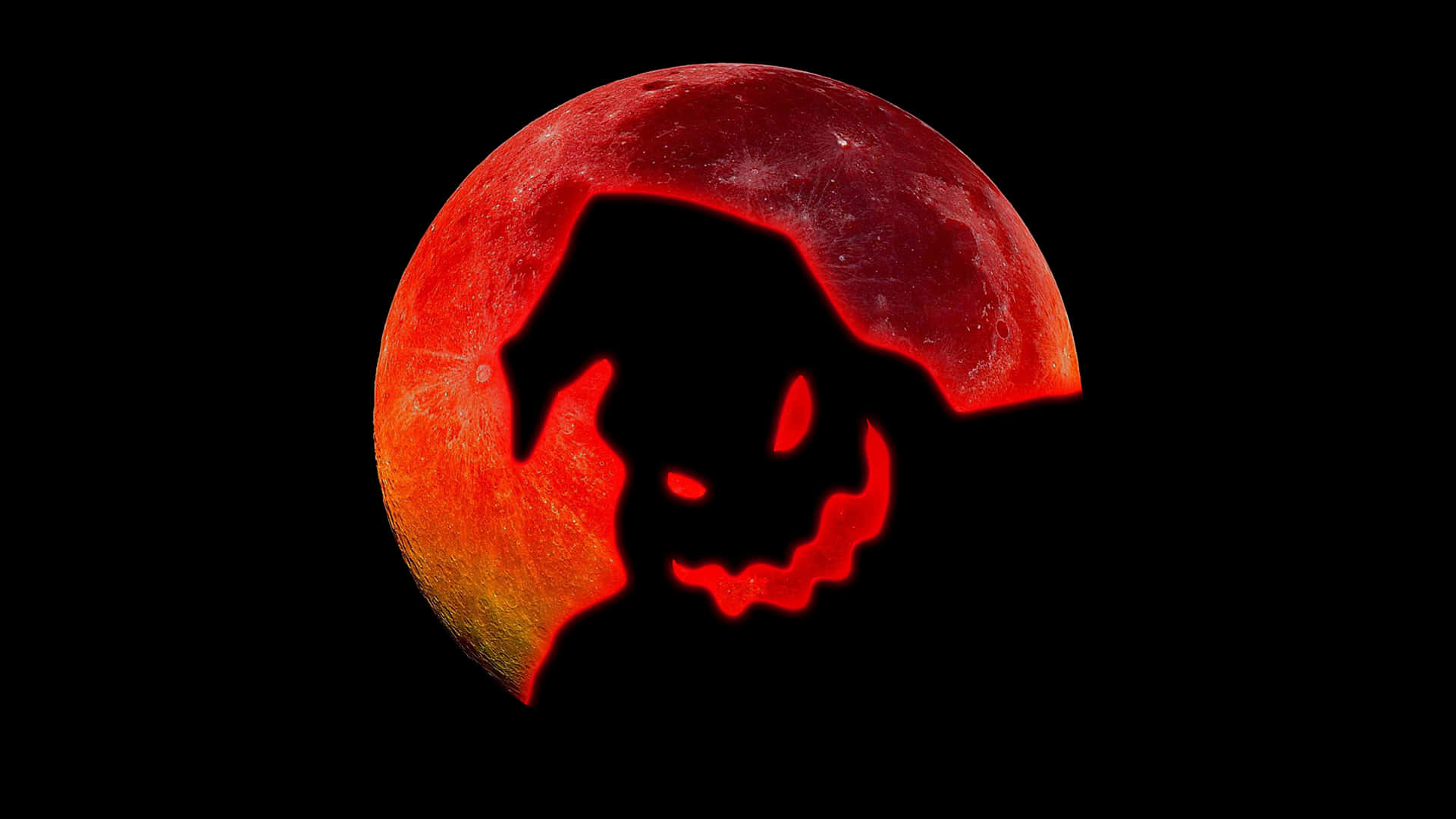 Oogieboogie Lua Vermelha Papel de Parede