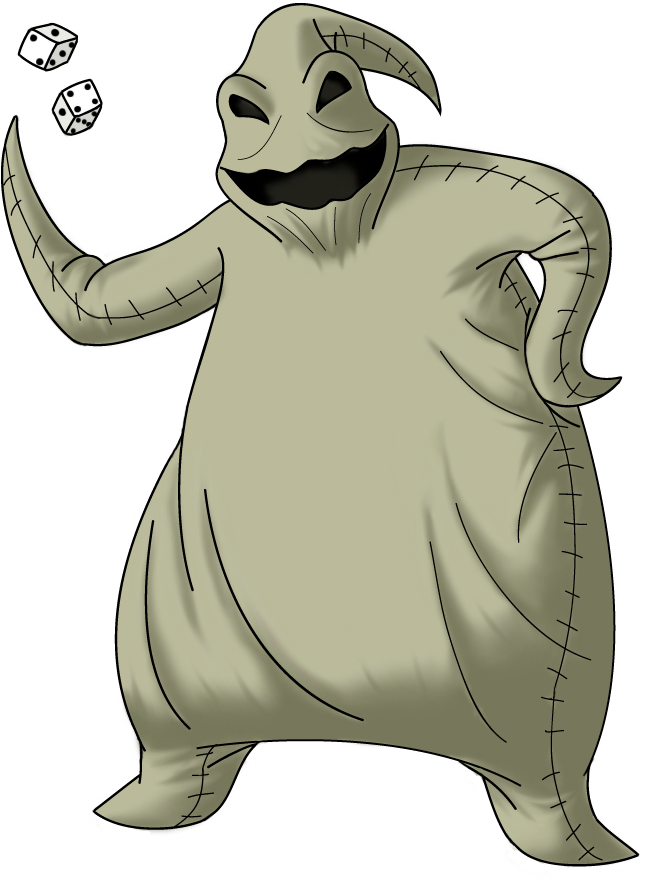 Oogie Boogie Character Illustration PNG