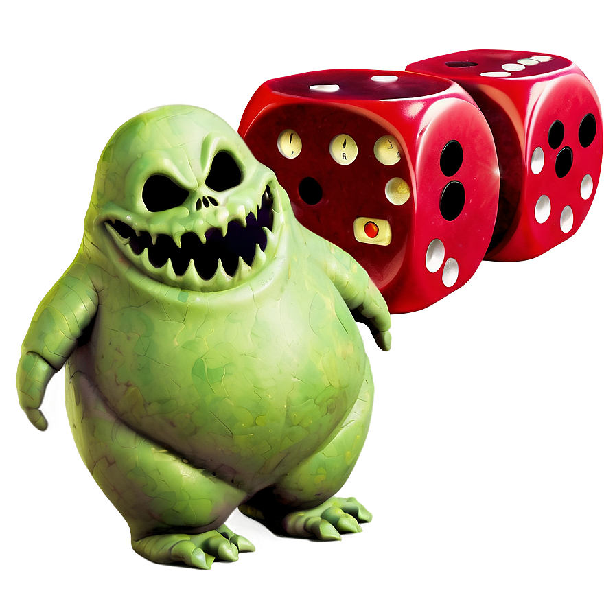 Oogie Boogie Dice Png Fiv PNG
