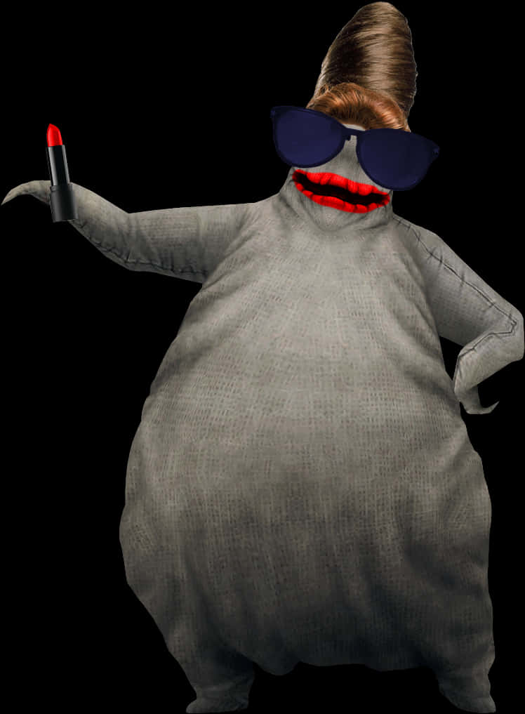 Oogie Boogie Stylish Disguise PNG