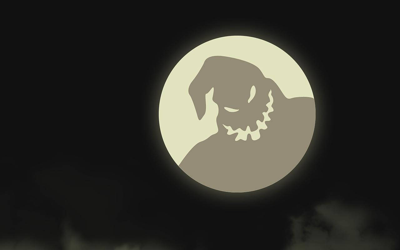 Oogie The Nightmare Before Christmas Silhouette Wallpaper