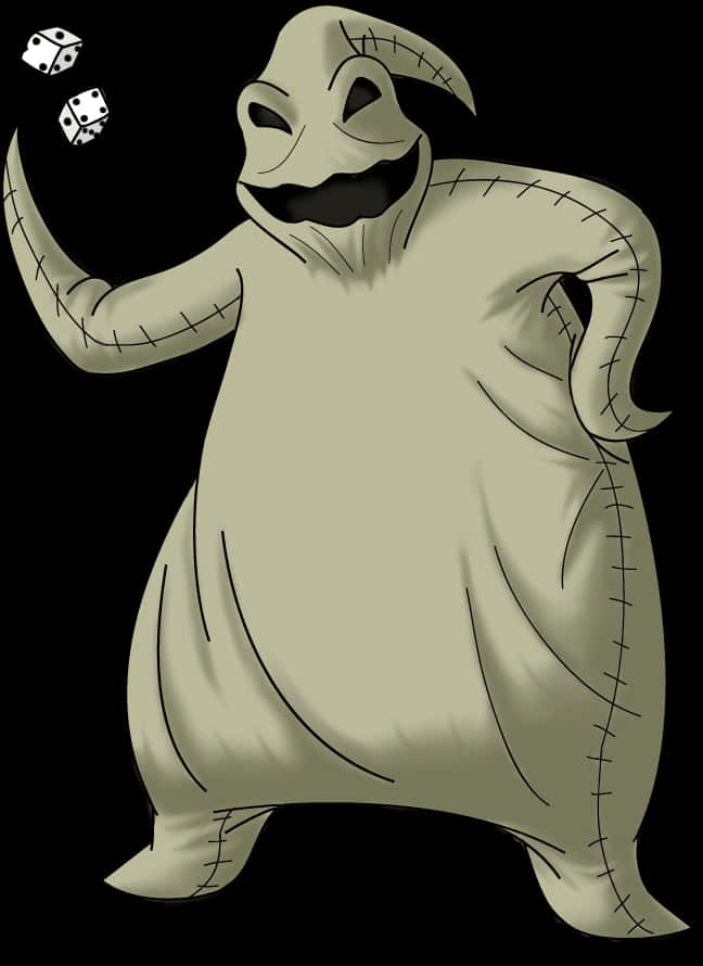 Oogie_ Boogie_ Dice_ Toss PNG