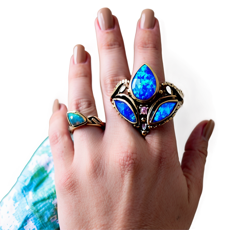 Opal Dream Rings Png Igp10 PNG