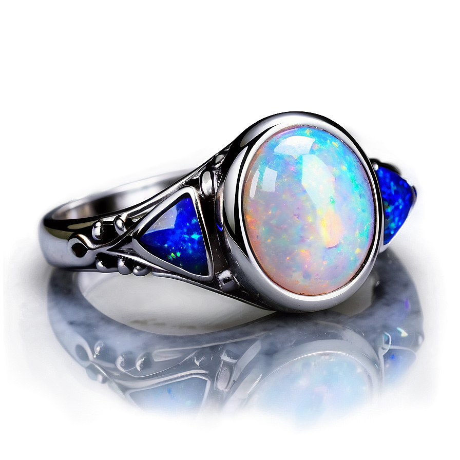 Opal Dream Rings Png Jru PNG