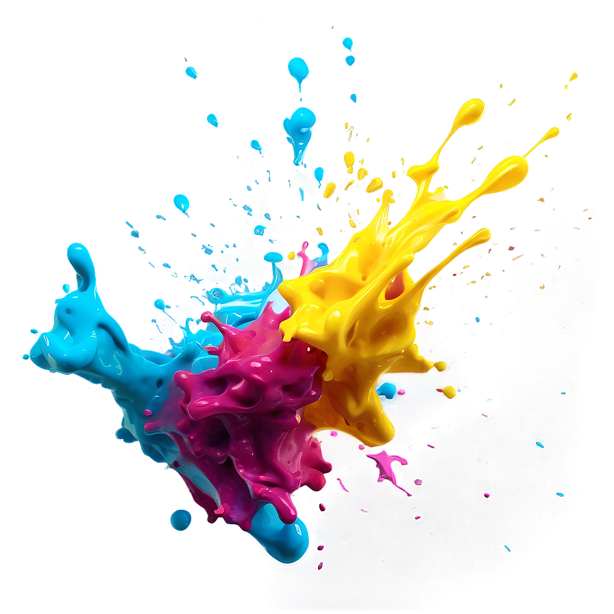 Opaque Color Splash Png 06252024 PNG