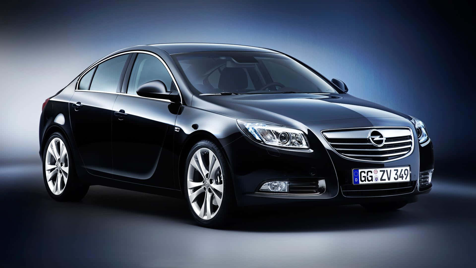 Captivating Opel Insignia on the Road Wallpaper