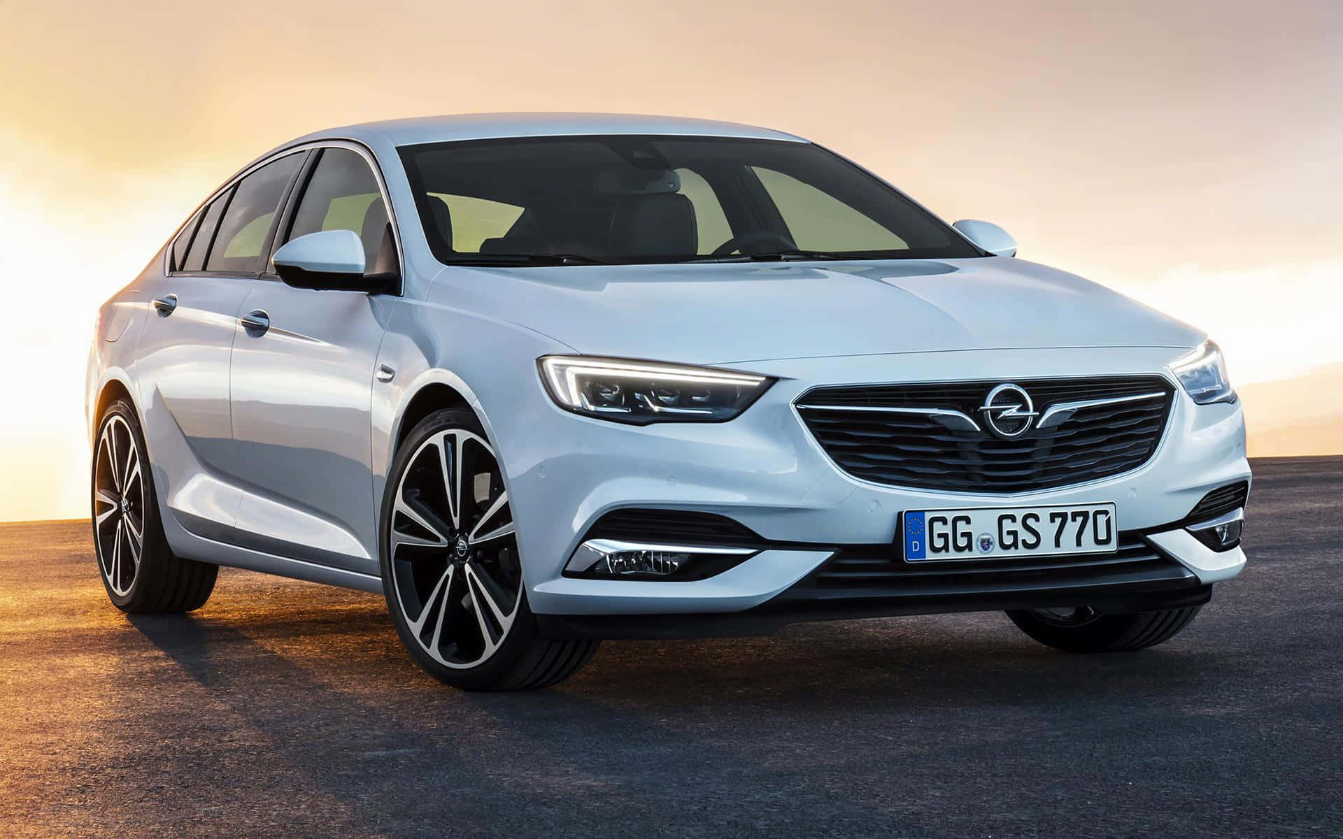 Sleek Opel Insignia in Its Full Glory Wallpaper