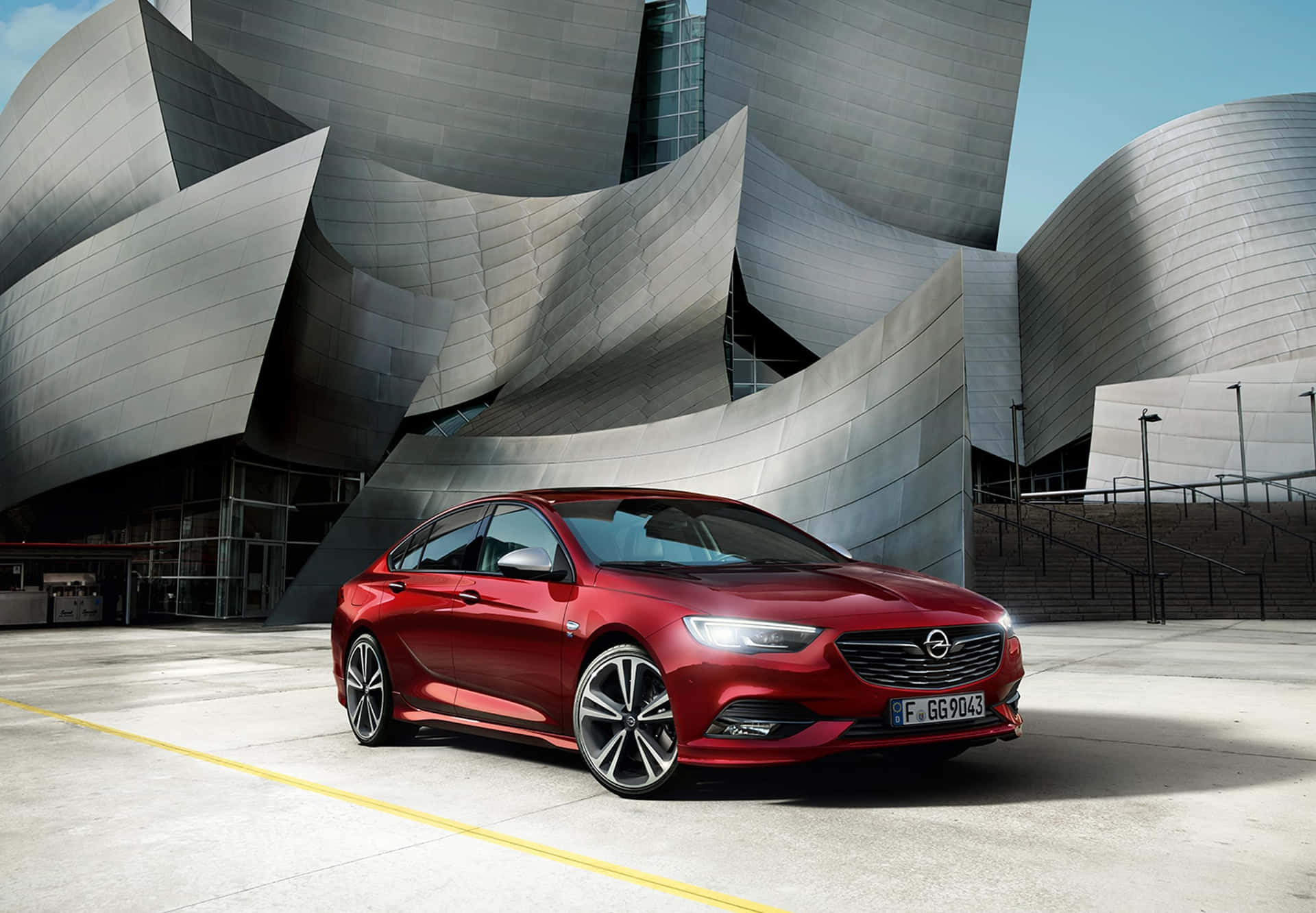 Sleek and Sophisticated Opel Insignia Wallpaper