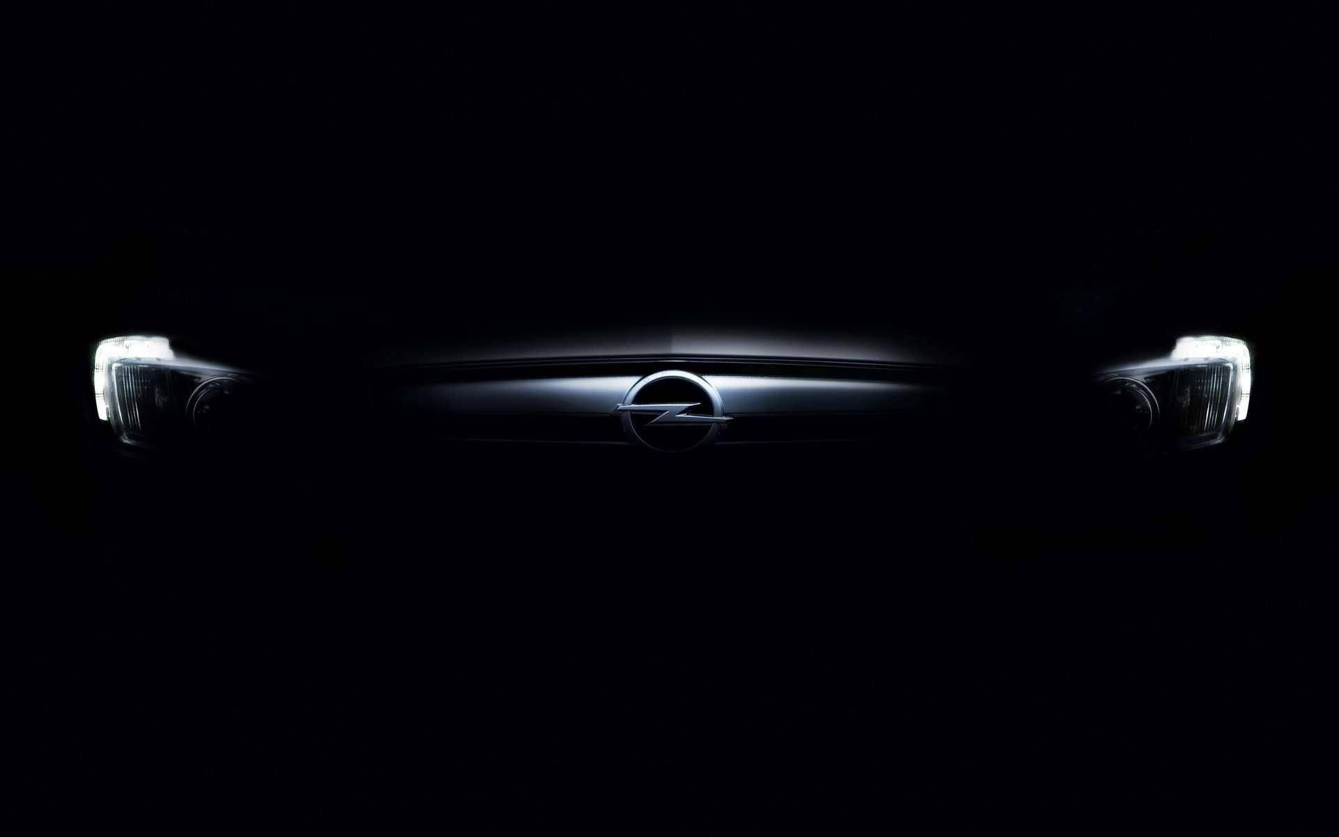 Opel Logo In Dark Wallpaper