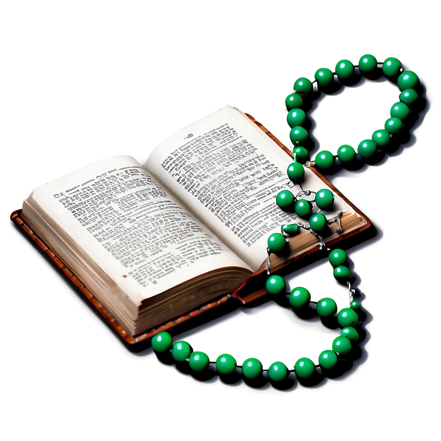 Download Open Bible And Rosary Png 64 | Wallpapers.com