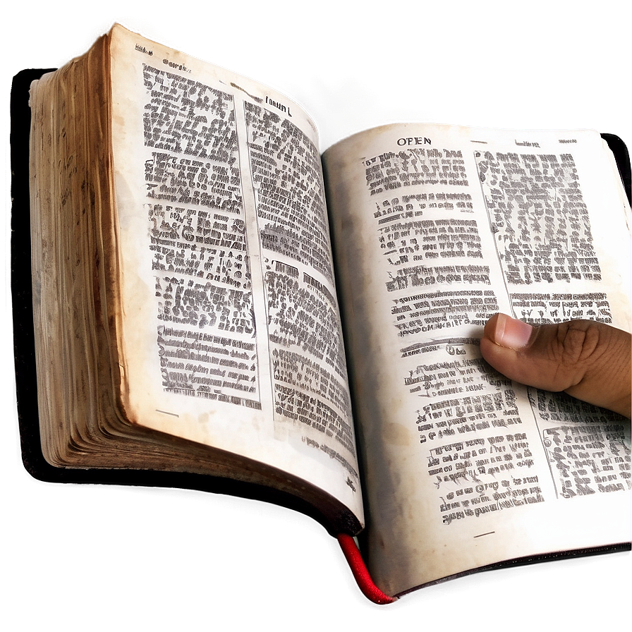 Download Open Bible In Hands Png Xvb | Wallpapers.com