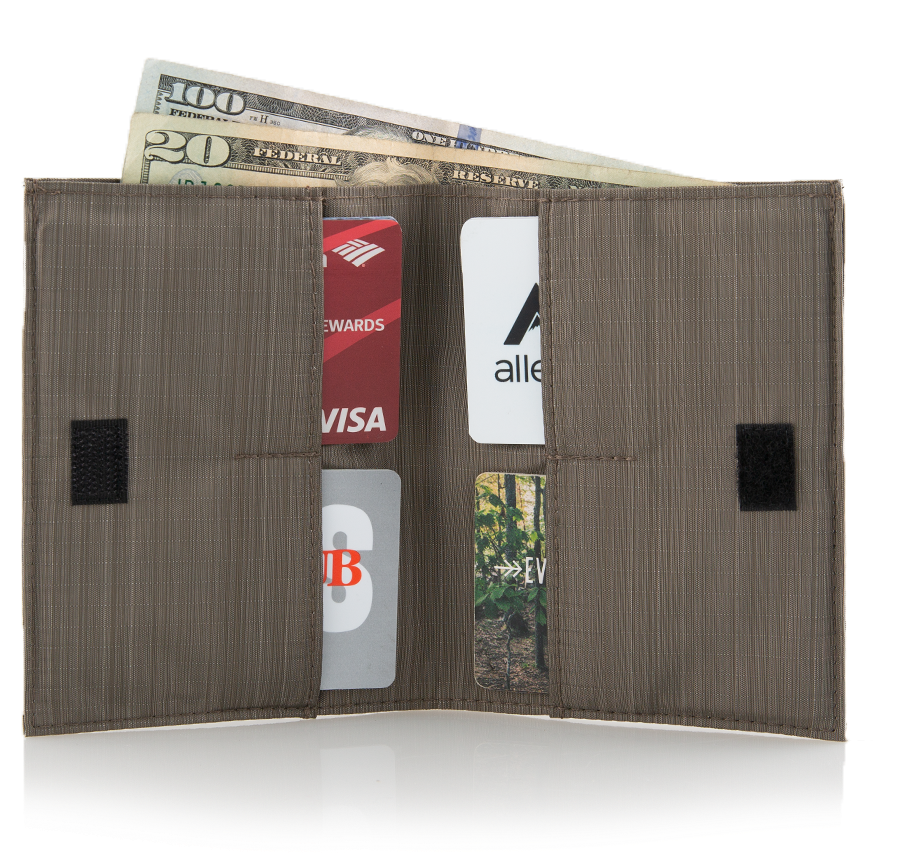 Open Bifold Walletwith Cashand Cards PNG