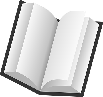 Open Blank Book Icon PNG