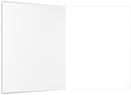 Open Blank Book Mockup PNG