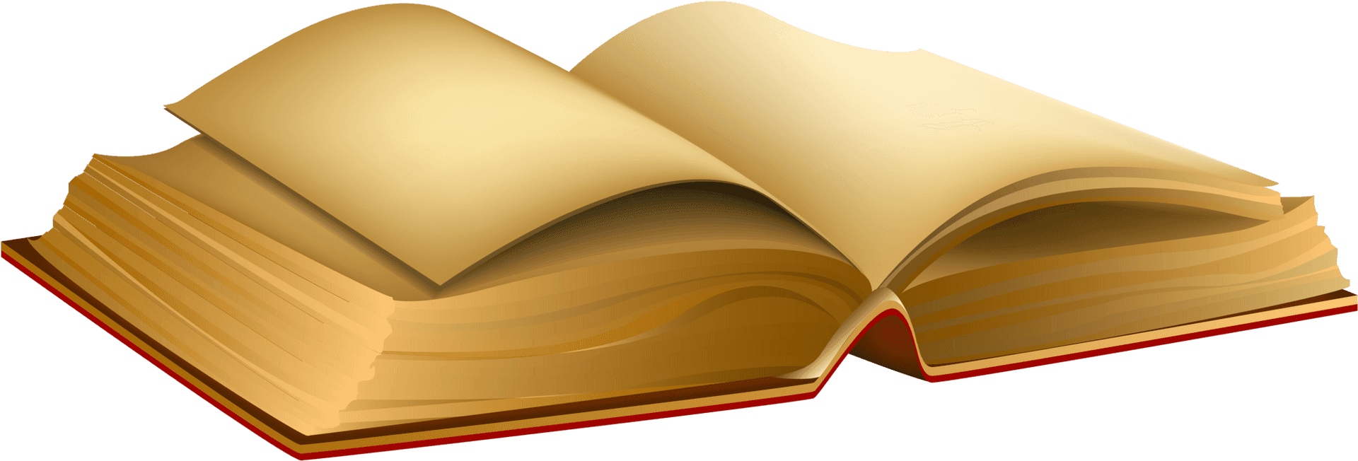 Open Book Clipart PNG