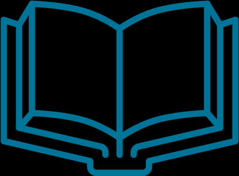 Open Book Icon Outline PNG