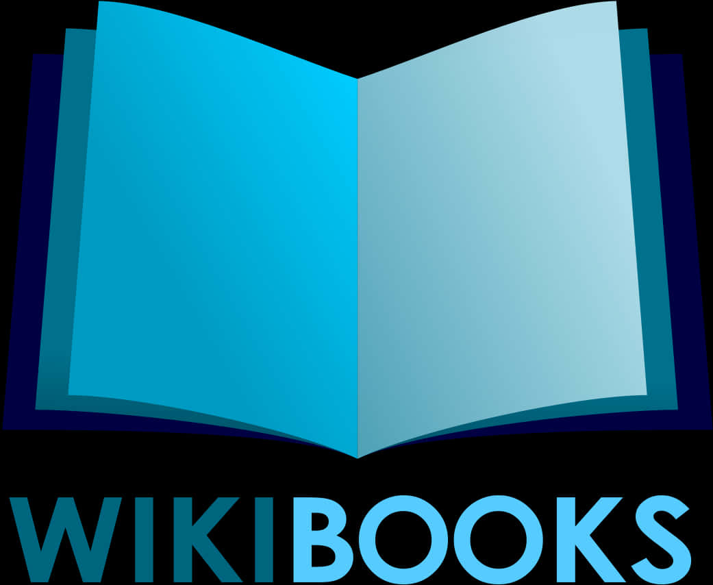 Open Book Logo Wikibooks PNG