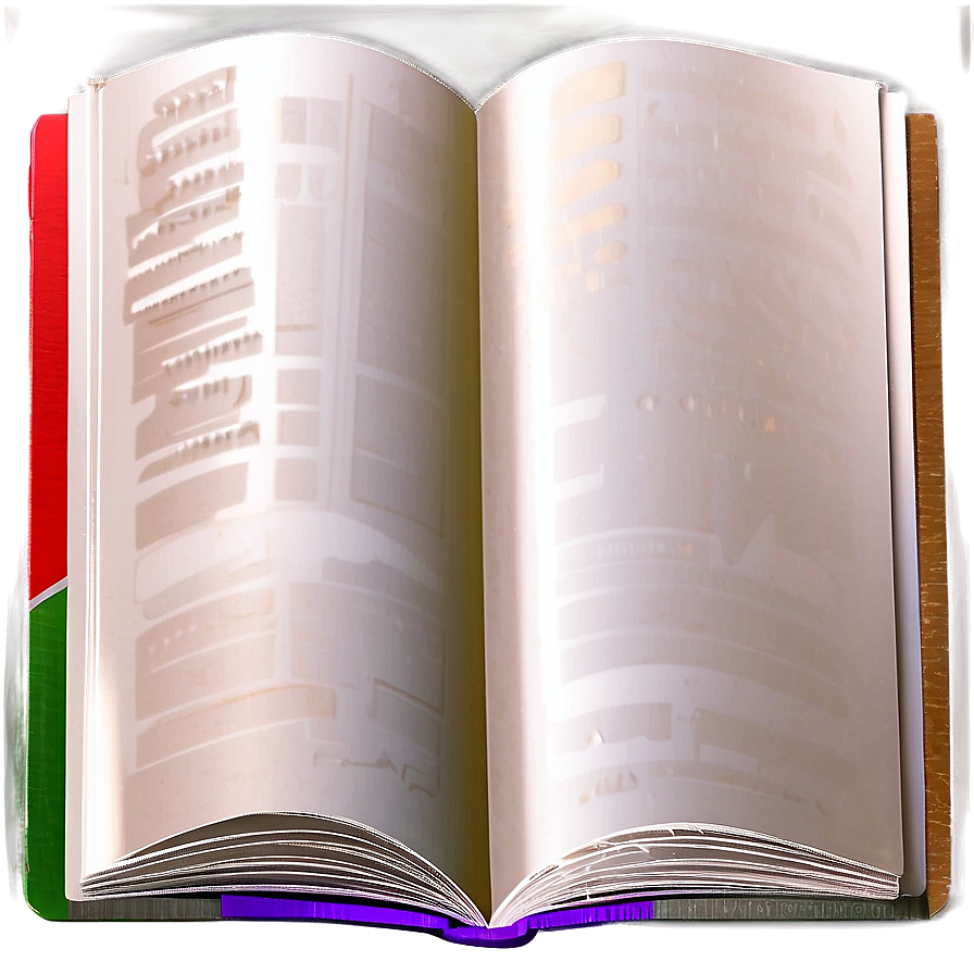 Open Book Vector Png 06262024 PNG