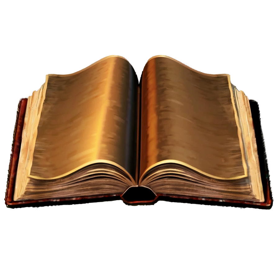 Open Book With Sky Png 05232024 PNG