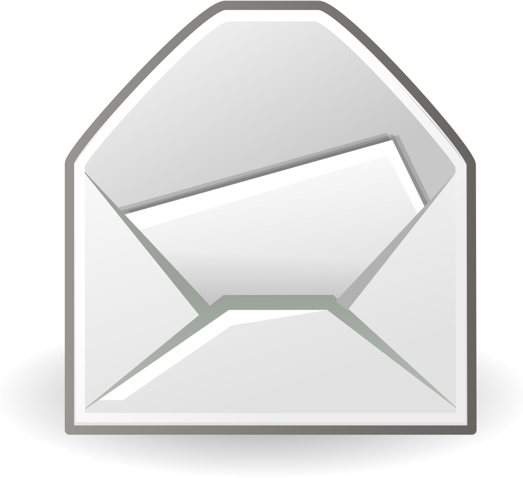 Open Envelope Icon PNG