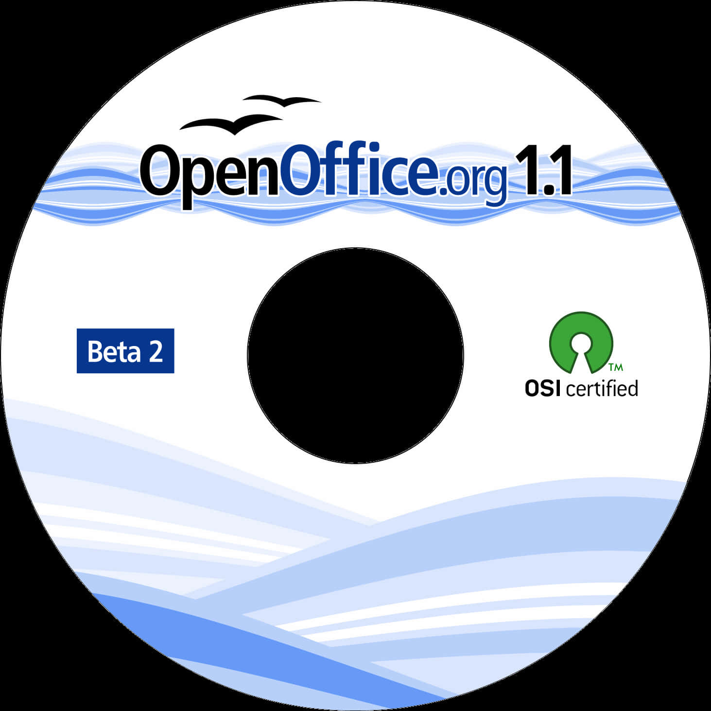 Open Office Beta2 C D Design PNG