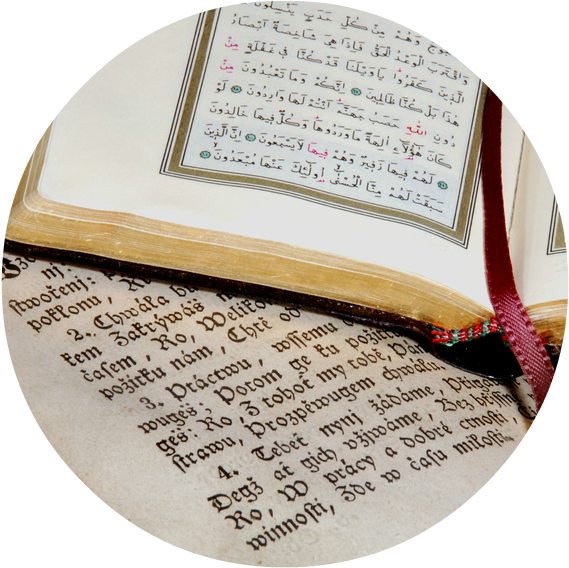 Open Quran Bookwith Bookmark PNG