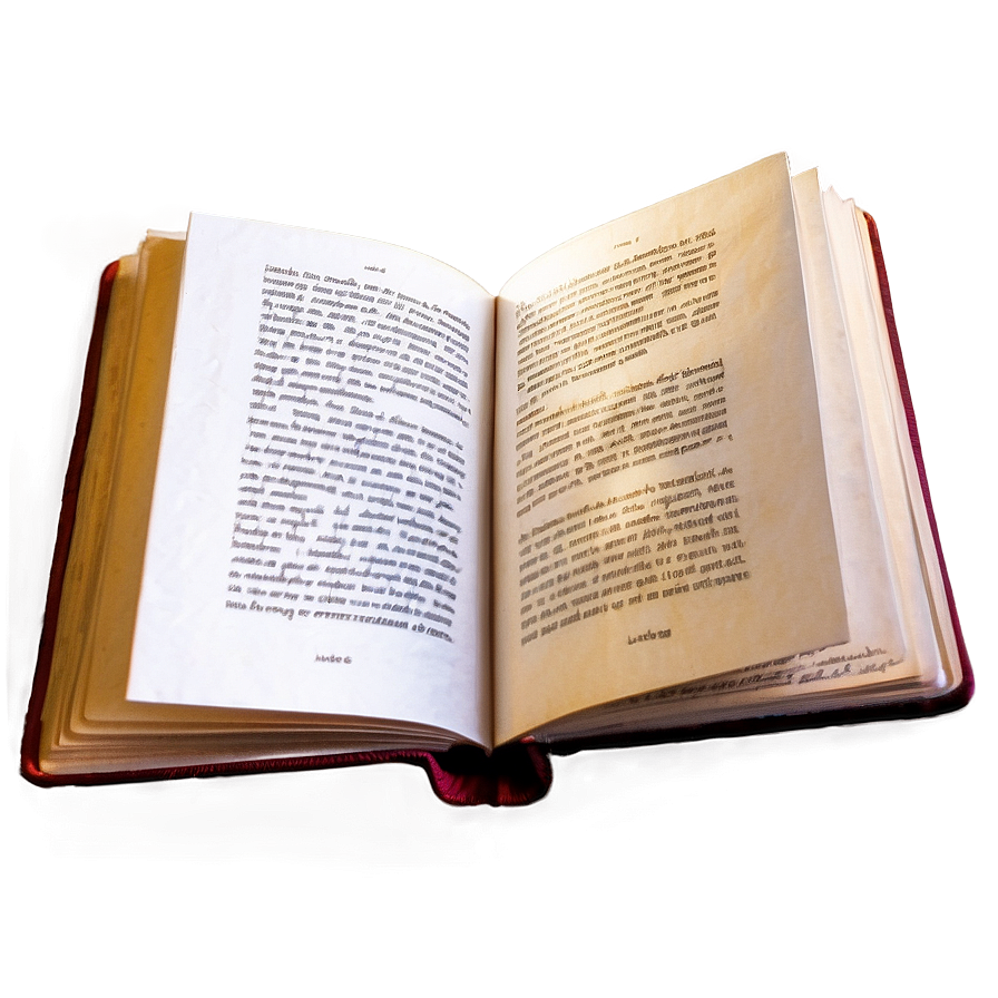 Open Reading Book Png Gdn12 PNG