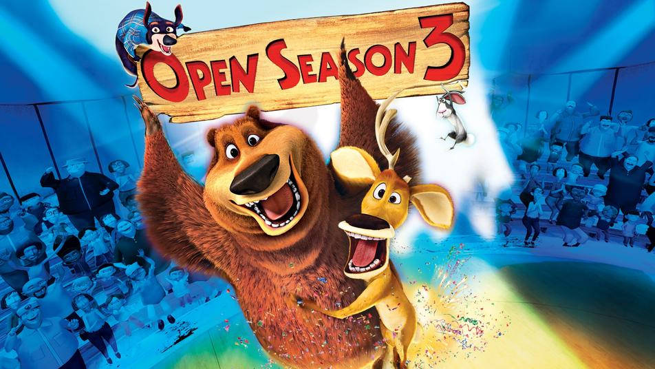 Open Season 3 Poster With Boog And Elliot Wallpaper