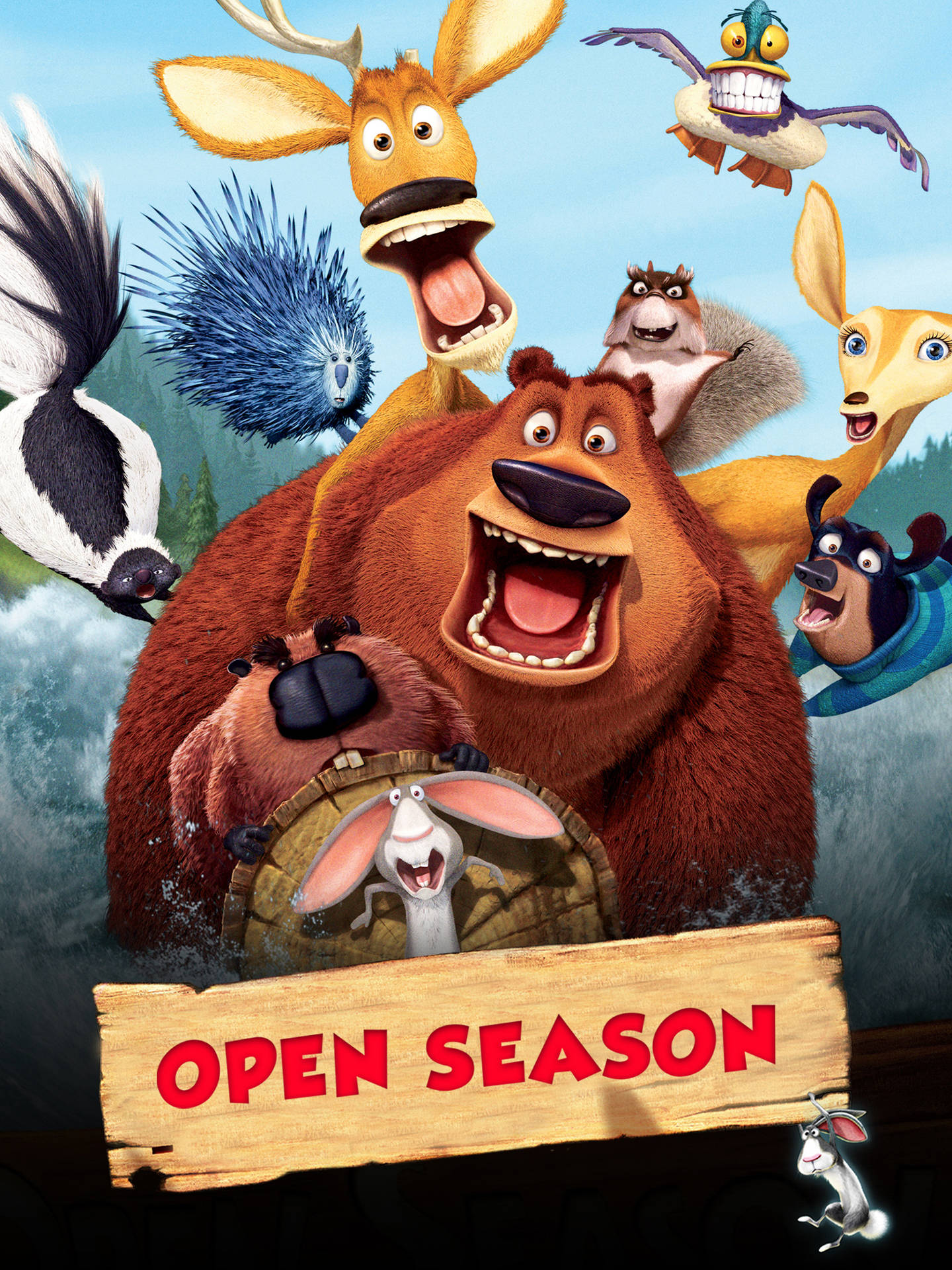 Download Open Season Animated Movie Characters Wallpaper 