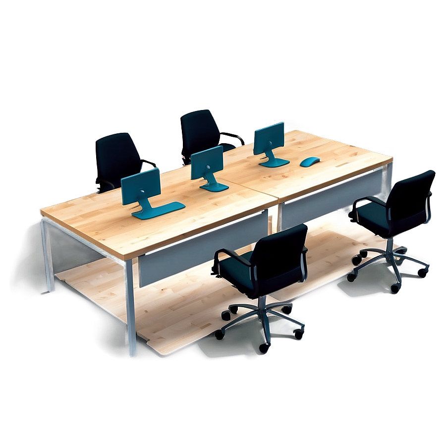 Open Space Office Layout Png 64 PNG