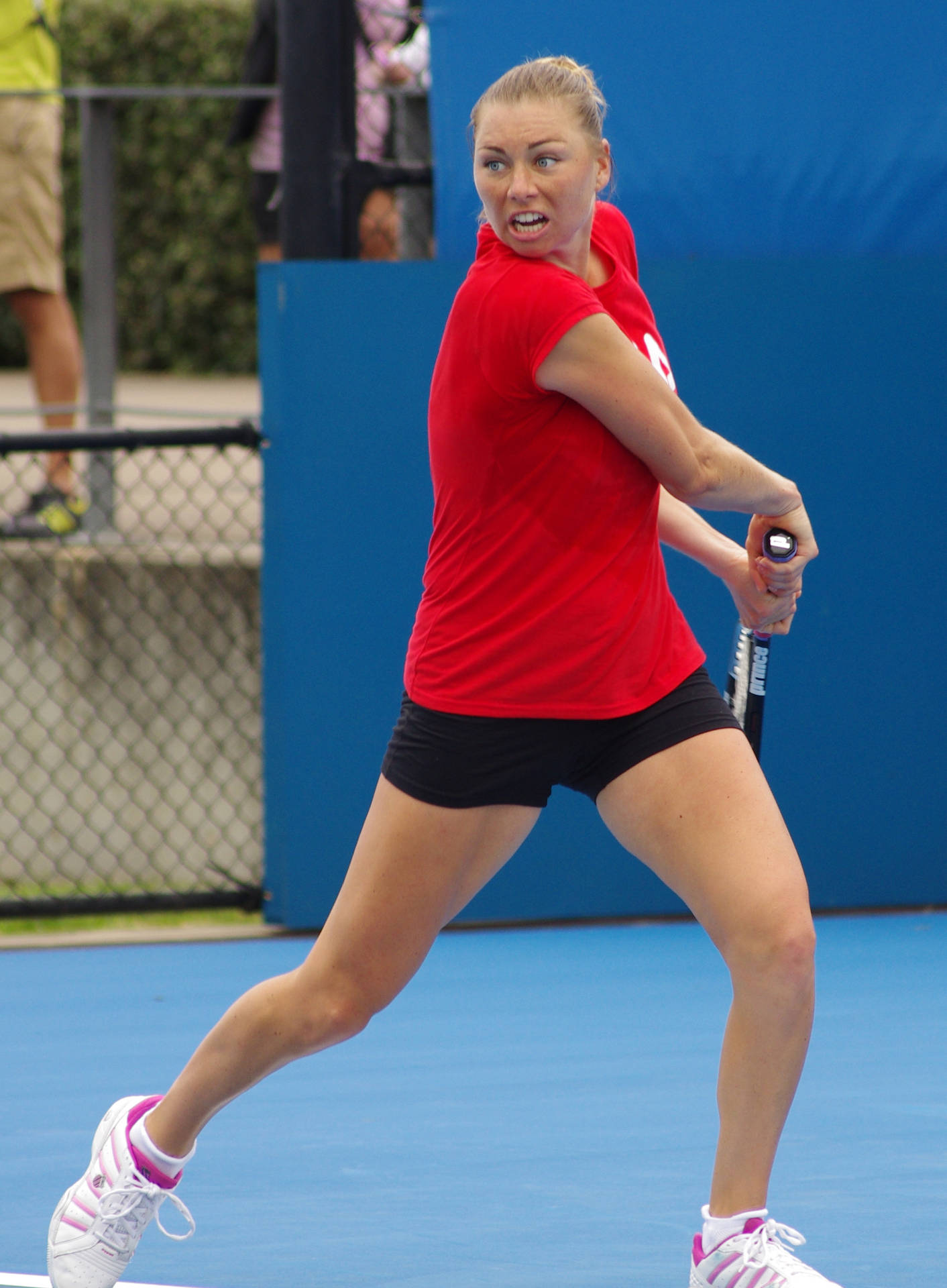 Open Tennis Game Player Vera Zvonareva Wallpaper
