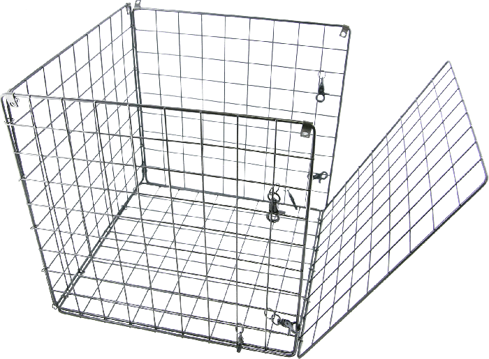 Open Wire Storage Cage PNG