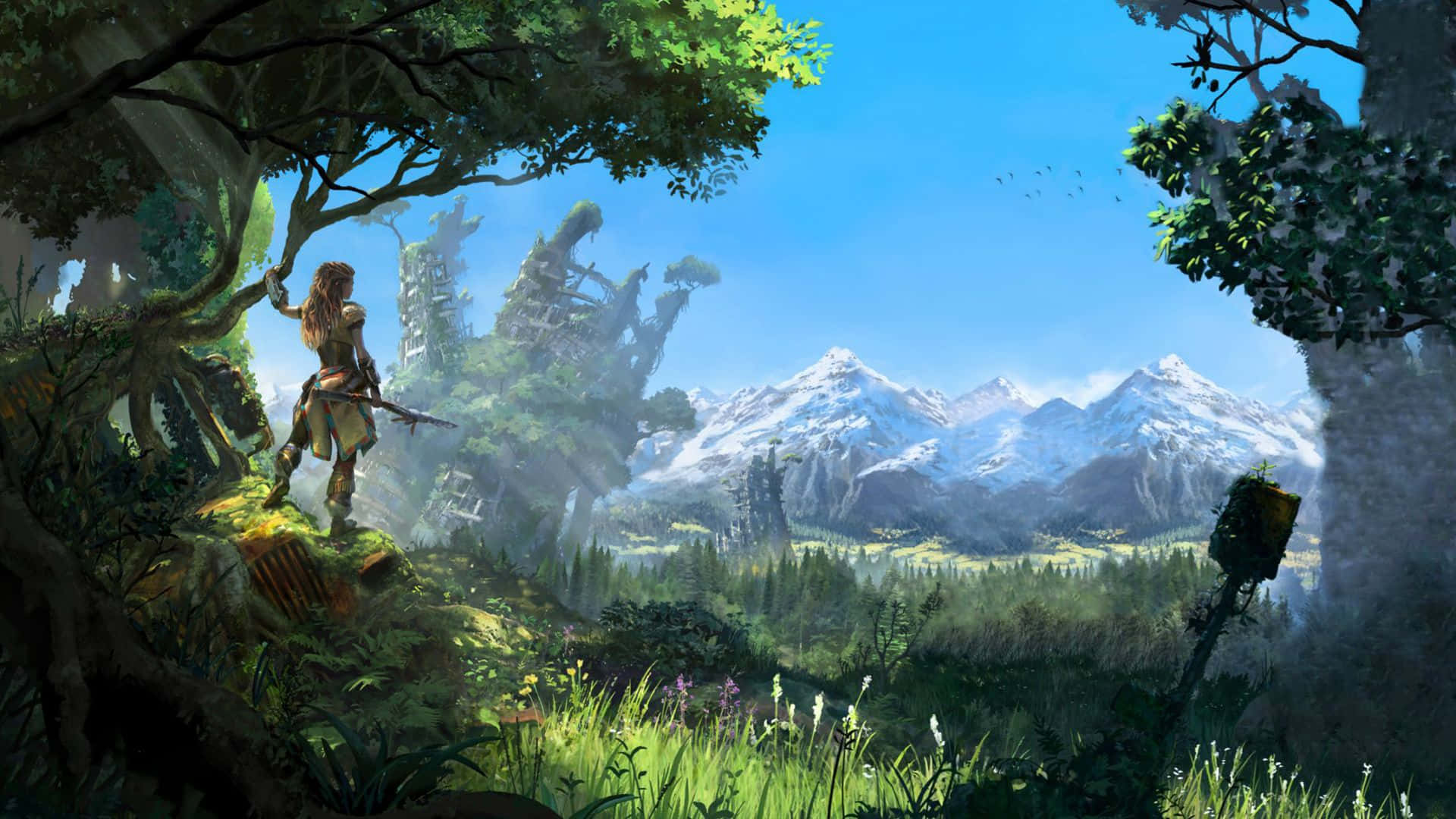 Discover an amazing open-world game! Wallpaper