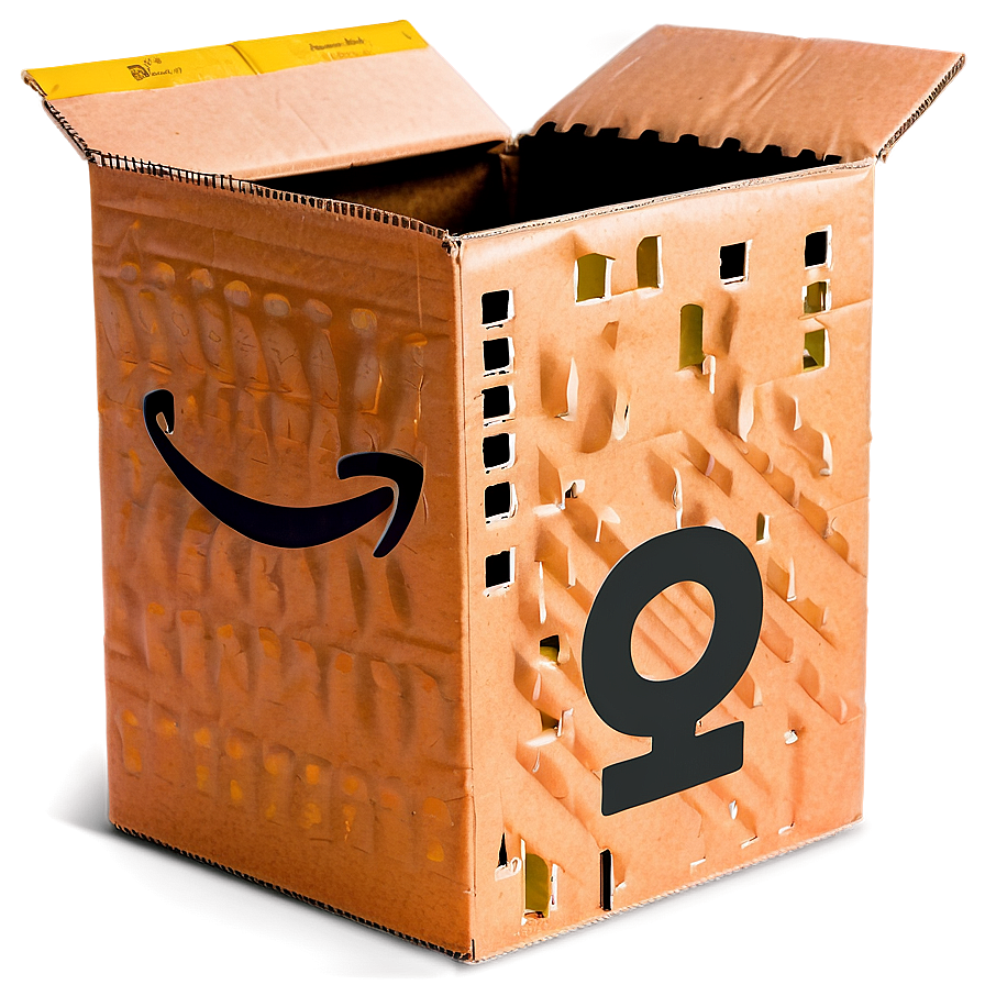 Opened Amazon Box With Contents Png 89 PNG