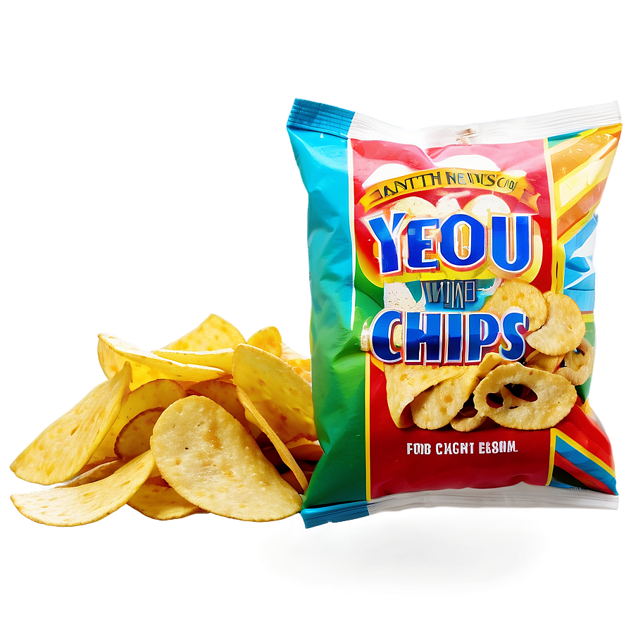 Opened Bag Of Chips Png Cuf54 PNG