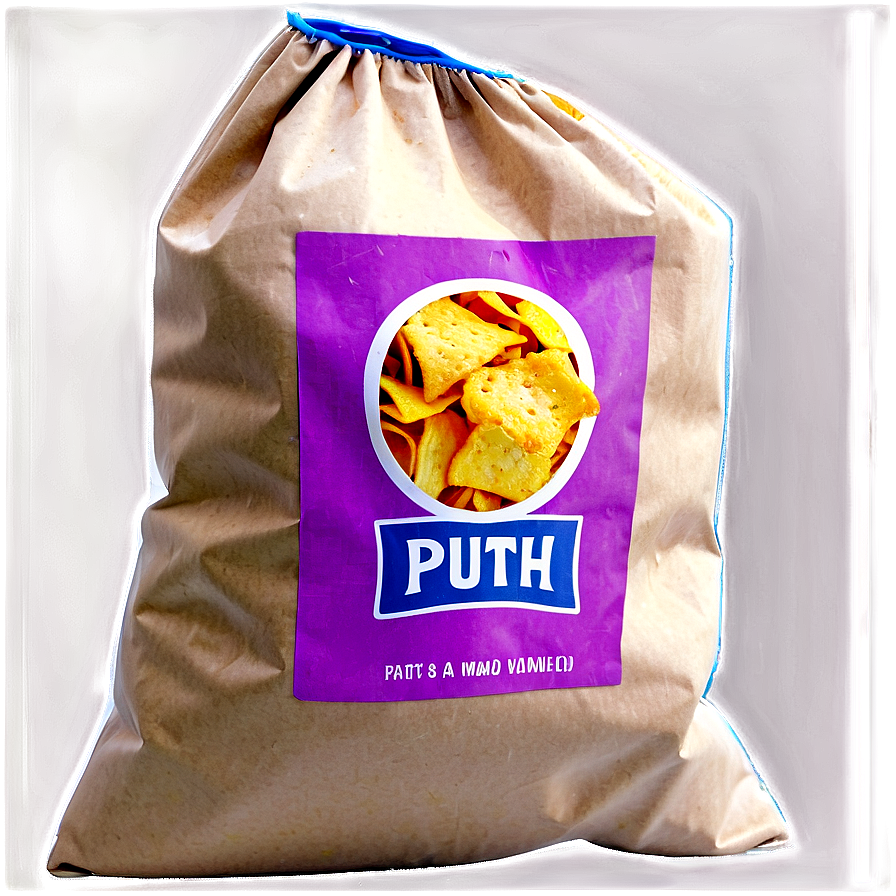 Opened Bag Of Chips Png Wjh PNG