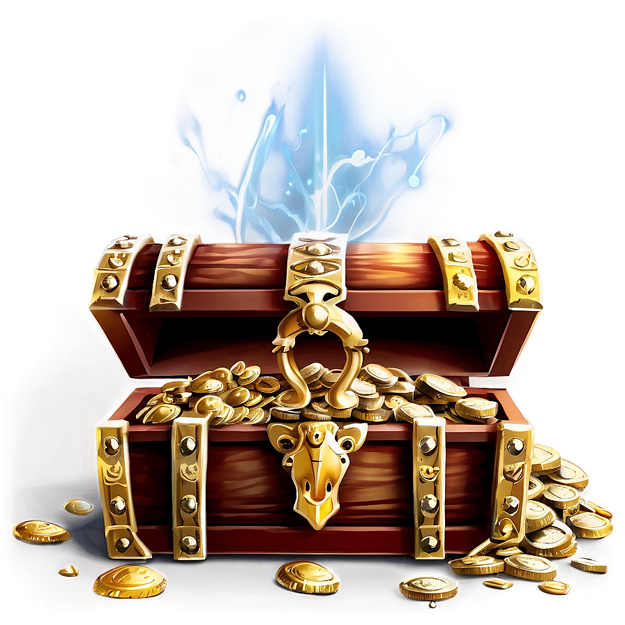 Download Opened Treasure Chest Png 05252024 | Wallpapers.com