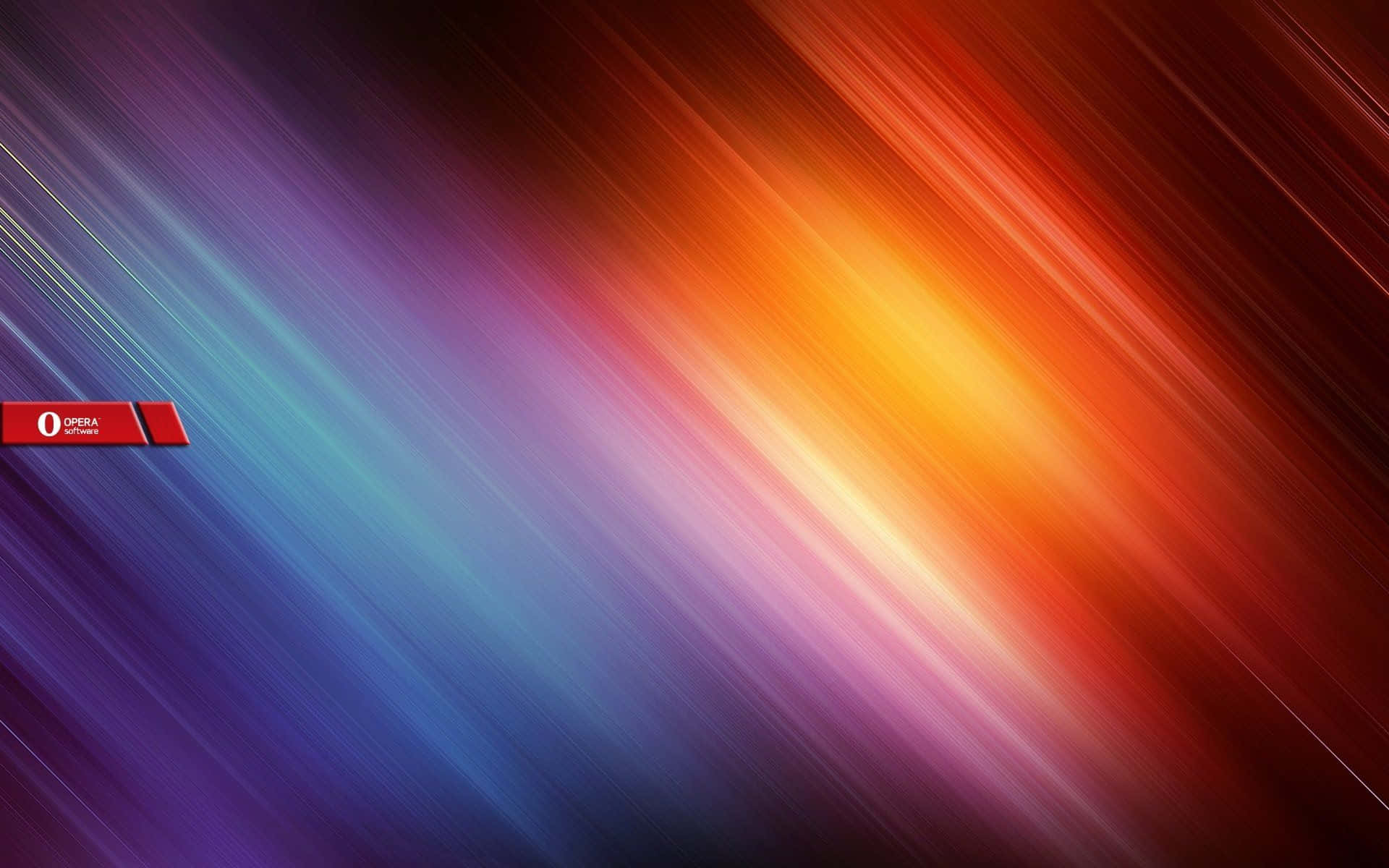 A Colorful Background With A Blue And Red Light Wallpaper