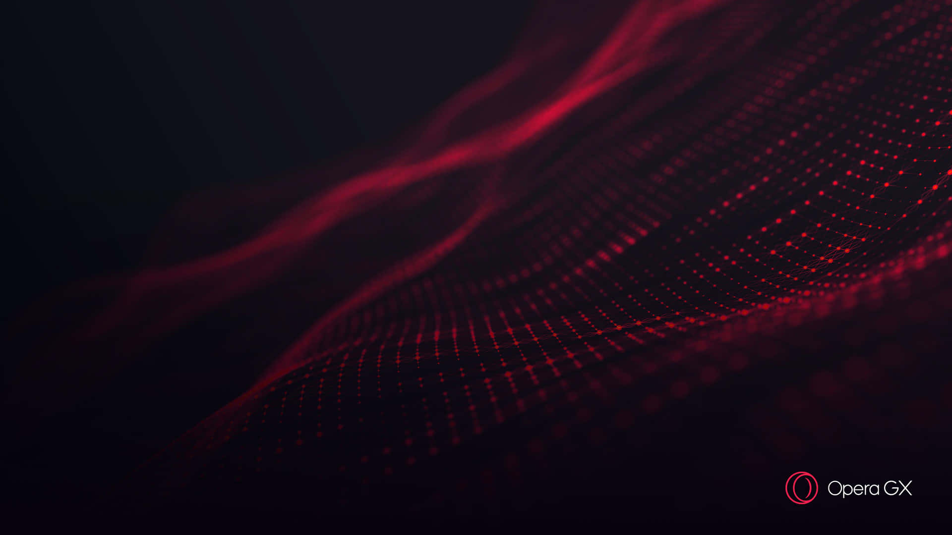 A Red Background With A Dark Background Wallpaper