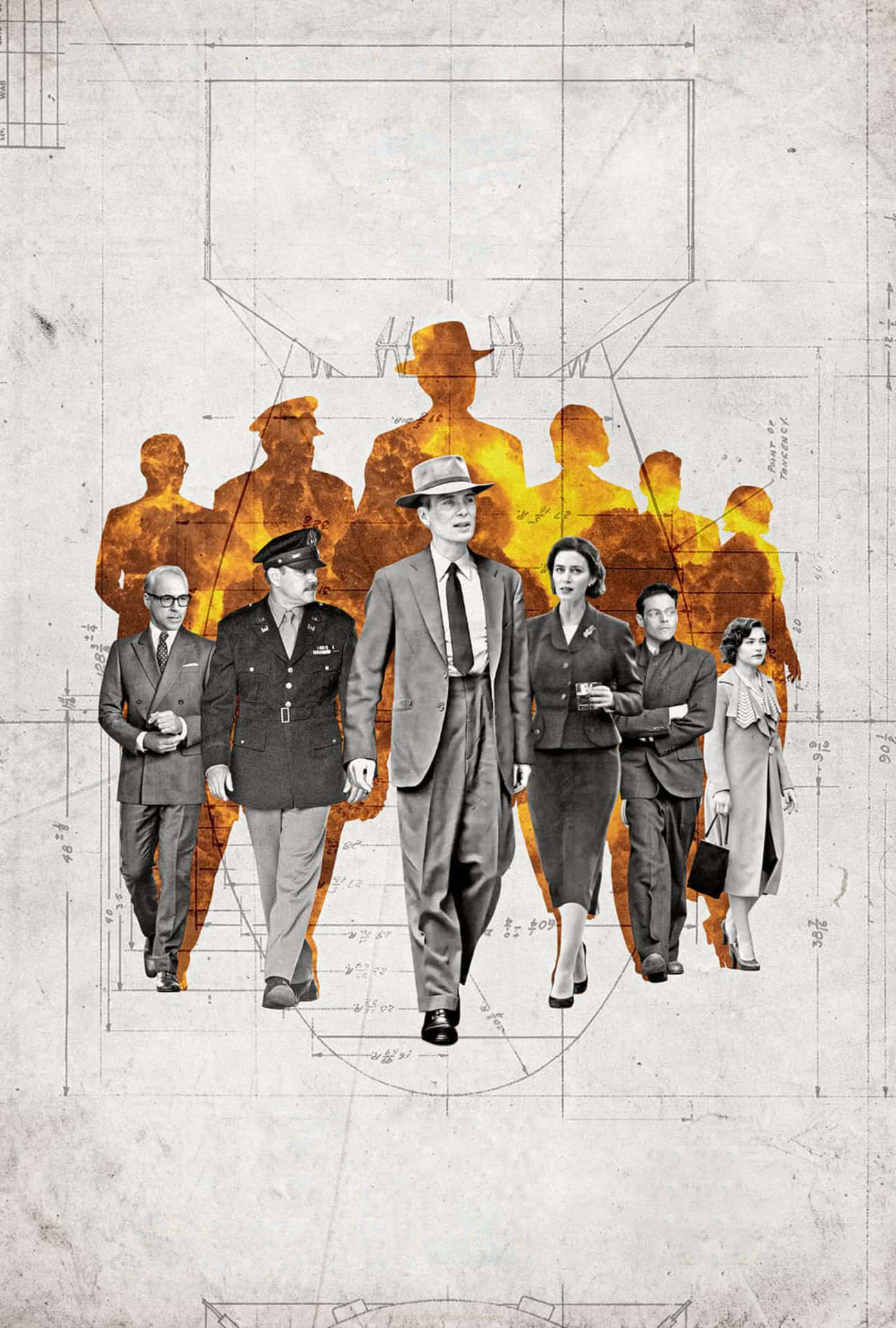 Oppenheimer Movie Concept Art Wallpaper